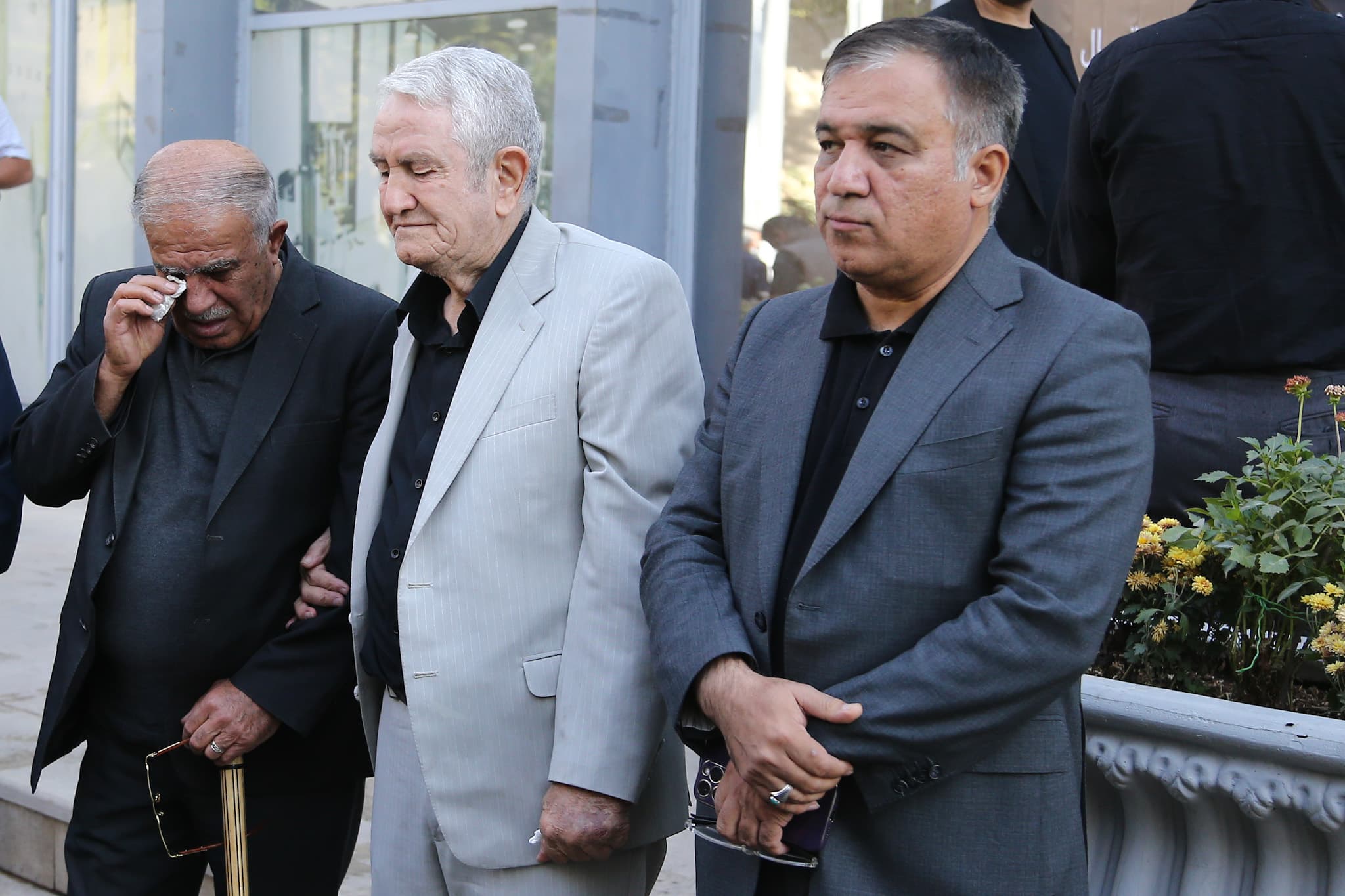 صحبت های مهدی کشاورز پیشکسوت باشگاه استقلال در مراسم تشییع مرحوم اکبر کارگرجم