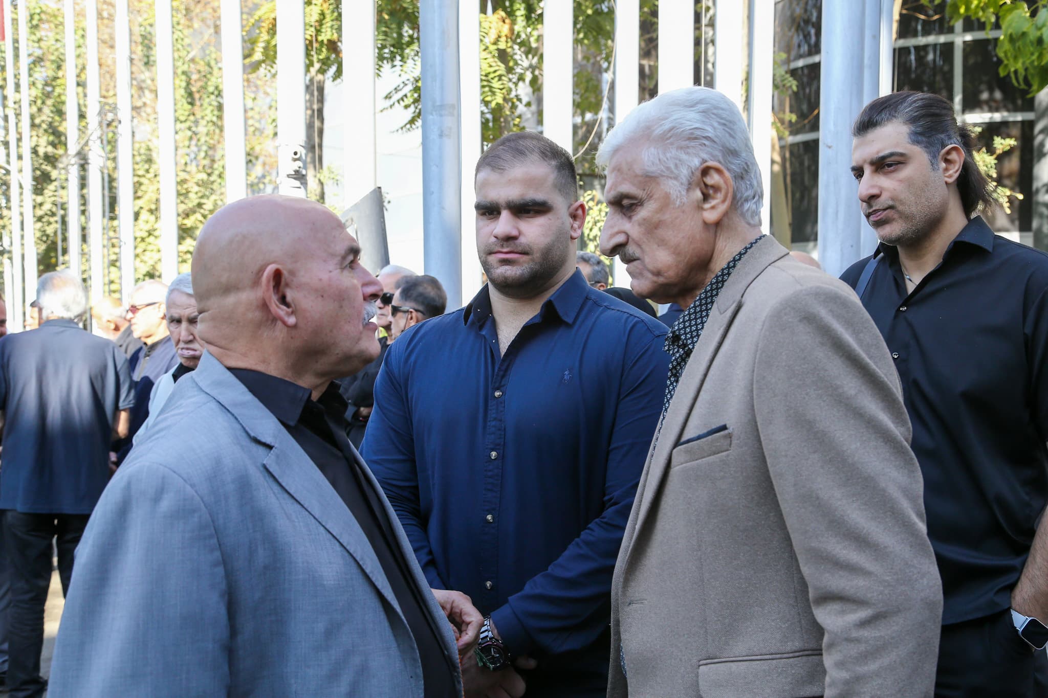 صحبت های منصور رشیدی پیشکسوت باشگاه استقلال در مراسم تشییع مرحوم اکبر کارگرجم