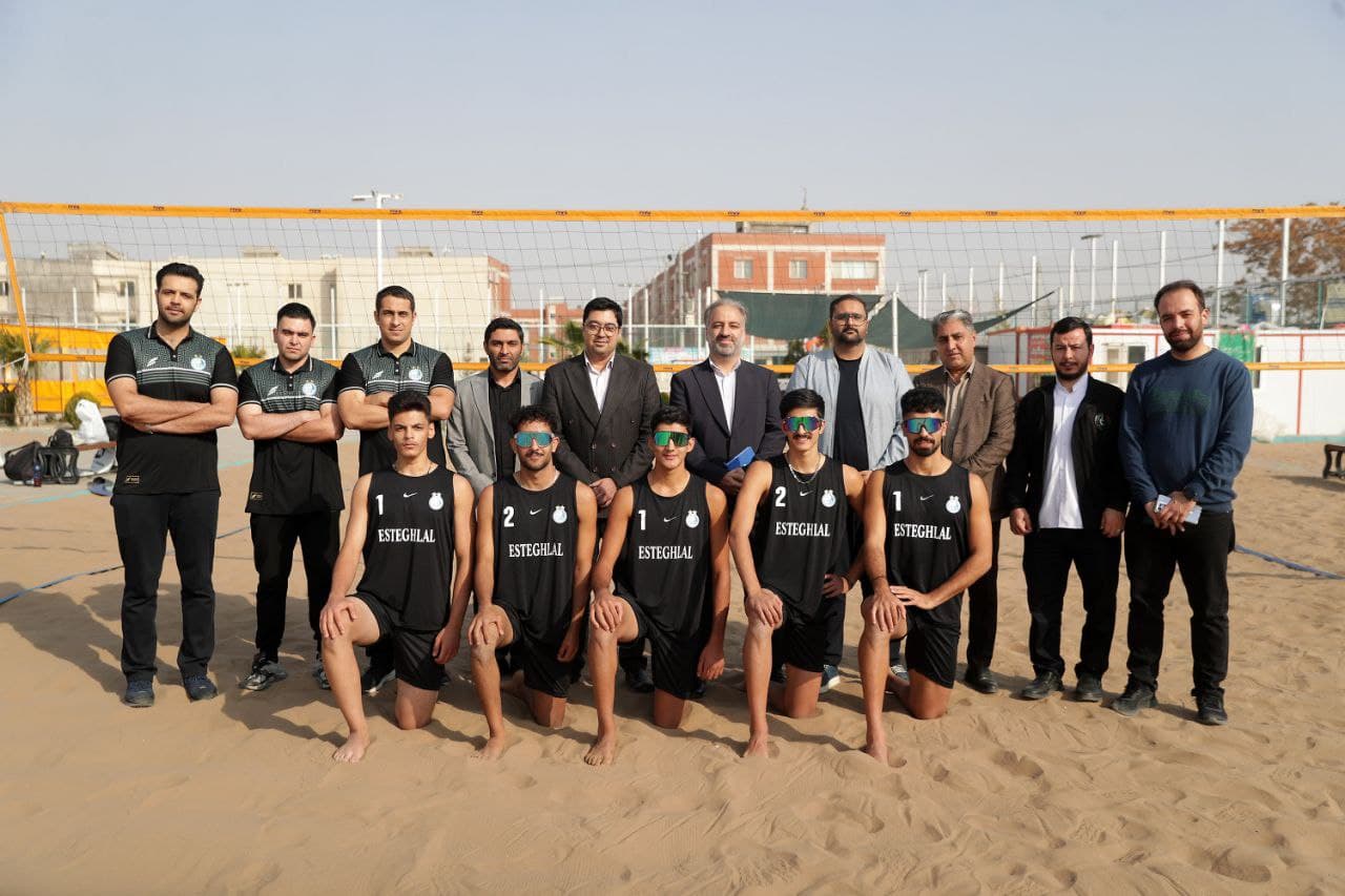 میزبانی استقلال مشهد در هفته دوم لیگ برتر والیبال ساحلی