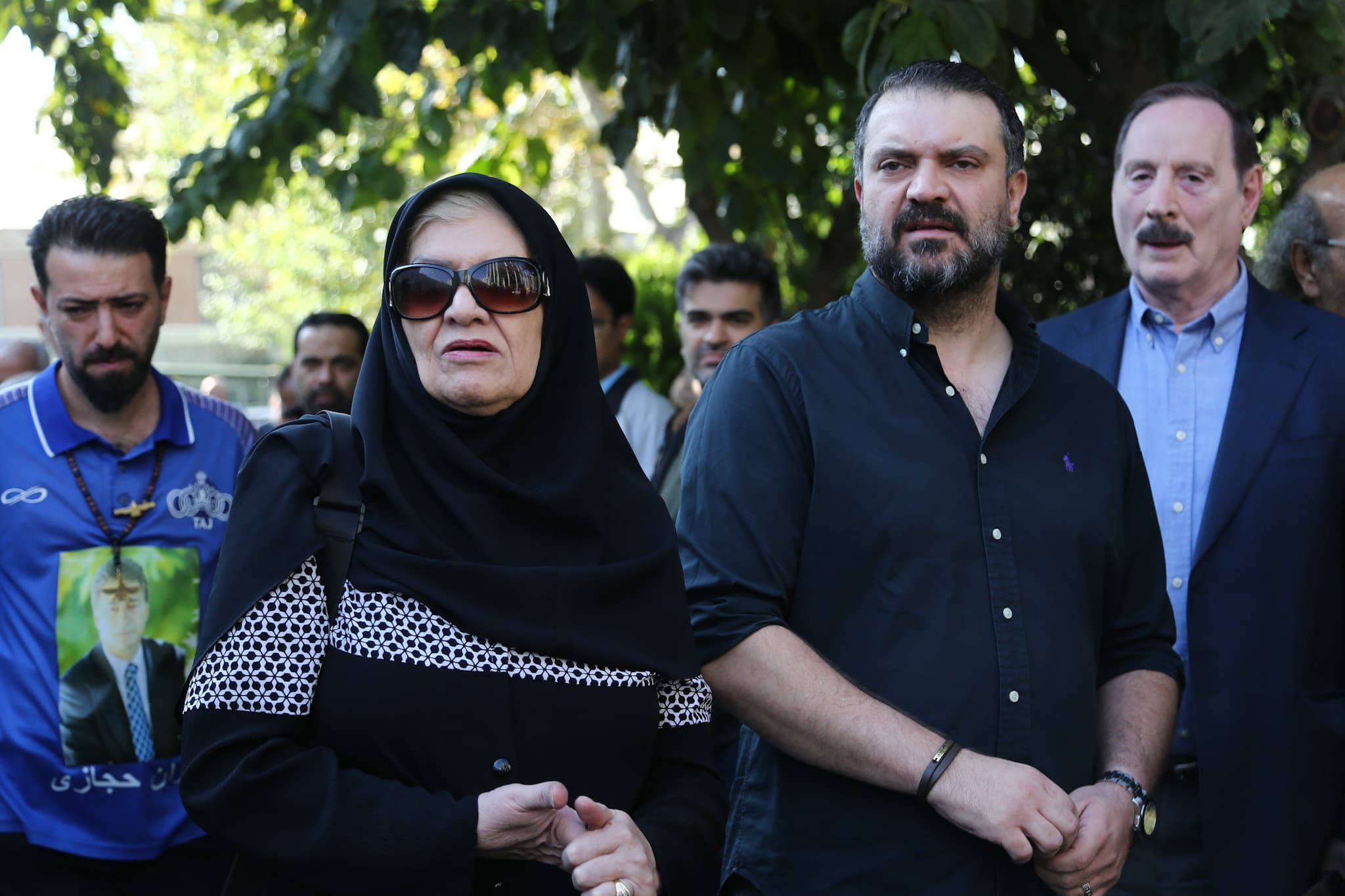 صحبت های خانم فریده شجاعی در مراسم تشییع مرحوم اکبر کارگرجم