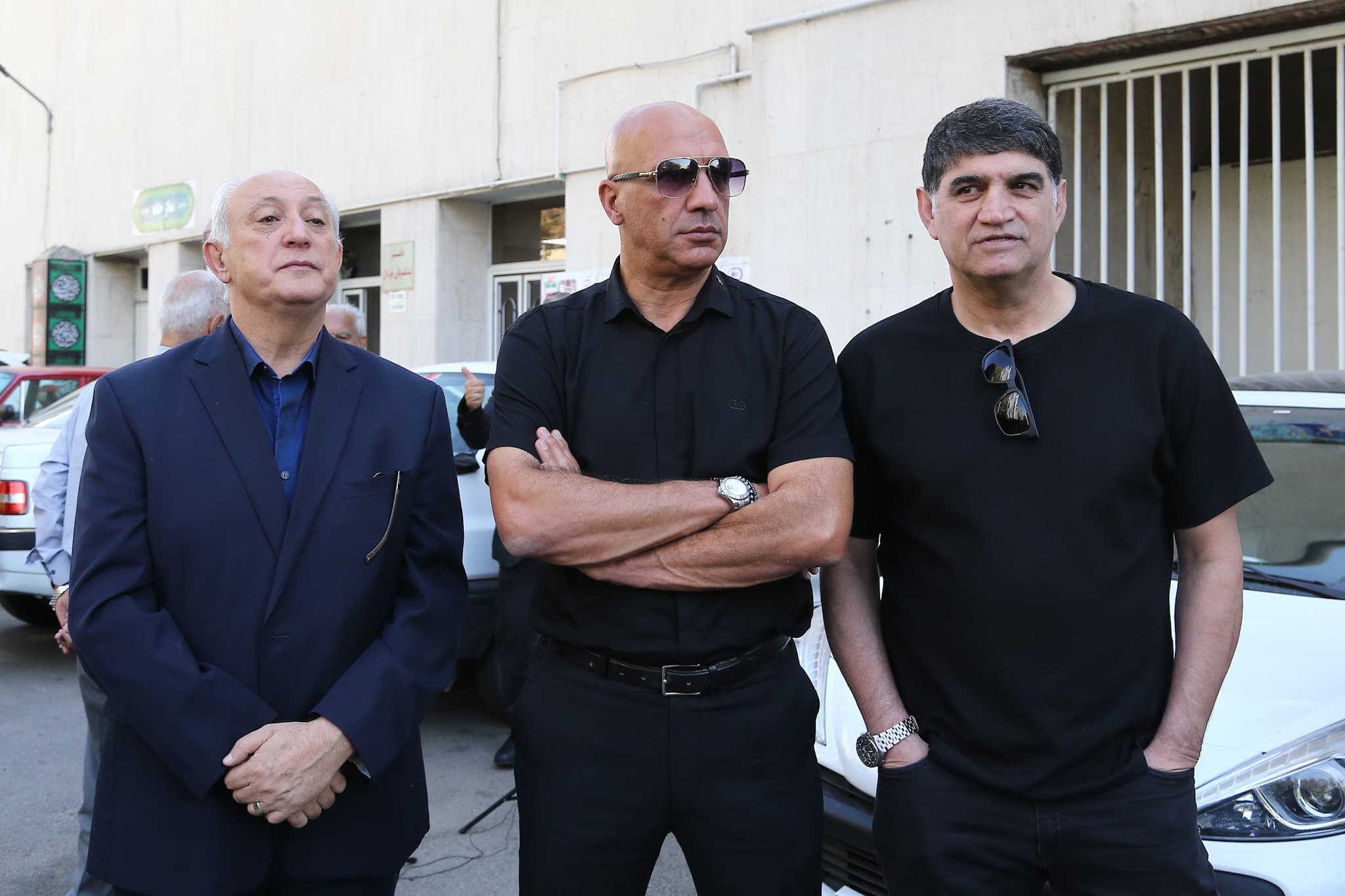 صحبت های آقای بهزاد غلامپور پیشکسوت تیم استقلال در مراسم تشییع مرحوم اکبر کارگرجم