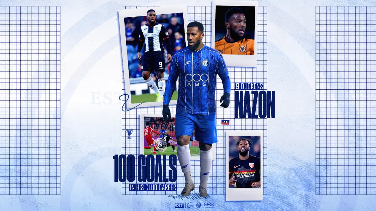 تبریک به داکنز نازون بابت ثبت صدمین گل دوران باشگاهیاش