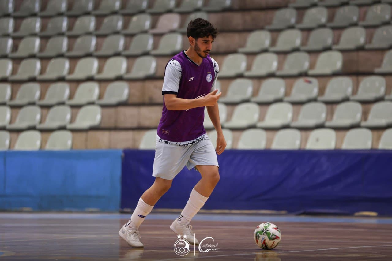 گزارش تصویری تمرین تیم فوتسال استقلال