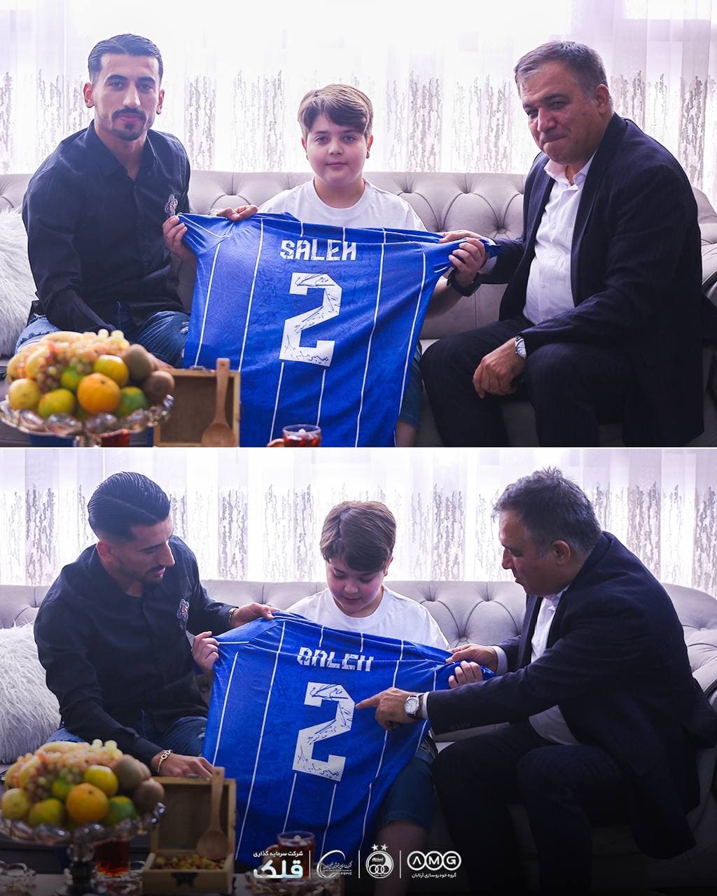 ديدارى استقلالى با خانواده شهید محمد مرادی