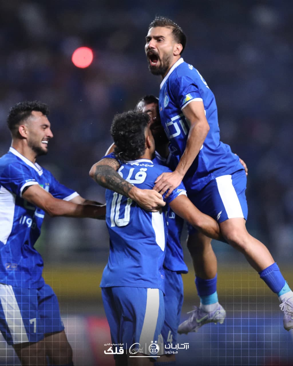 گزارش تصویری بازی رفت استقلال-تراکتور در تبریز