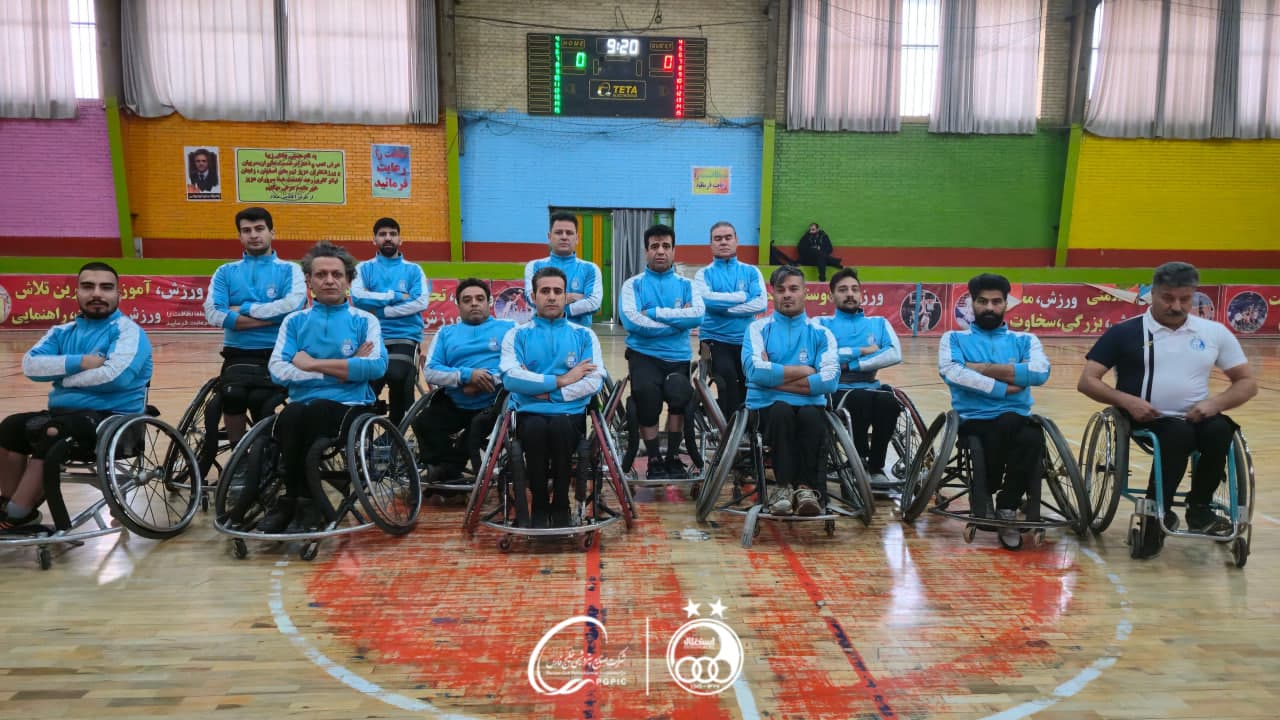 پایان مقتدرانه دور رفت لیگ ملی بسکتبال با ویلچر برای استقلال زنجان