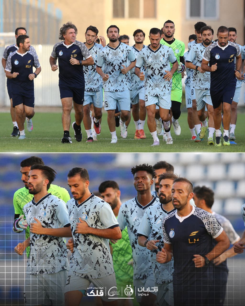 تصاویری از تمرین چهارشنبه 29 مرداد 1404