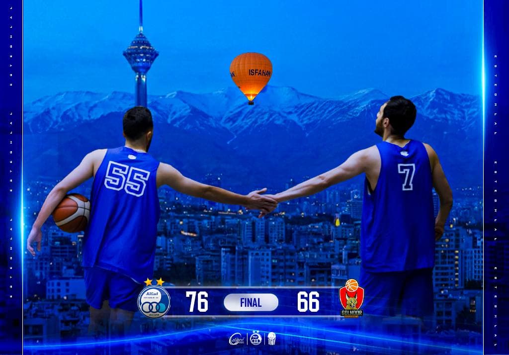 دیدار تیمهای استقلال و گلنور با برتری آبیپوشان به پایان رسید